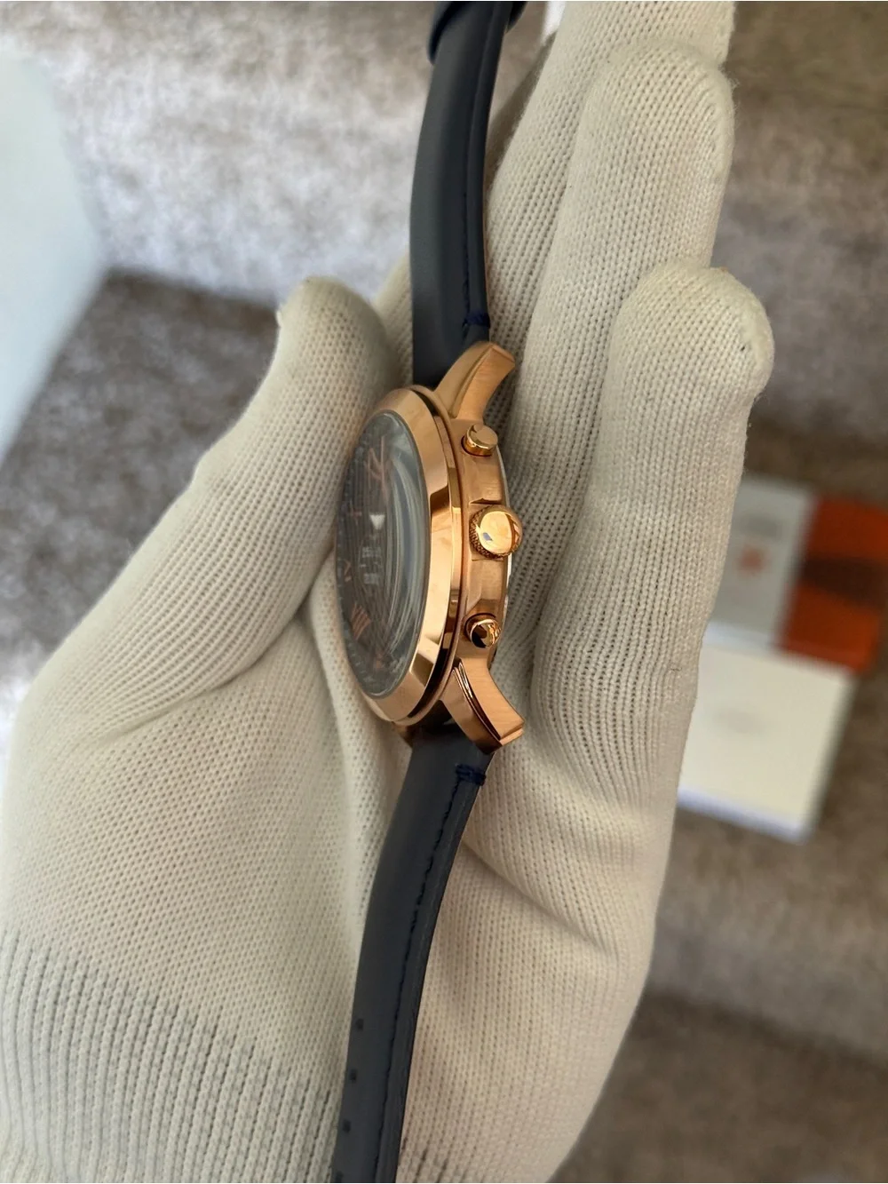 Fossil wristwatch dial